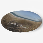 Limantour Beach at Point Reyes National Seashore I Papieren Bordje (Gekanteld)