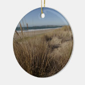 Limantour Beach bij Point Reyes II Keramisch Ornament (Links)
