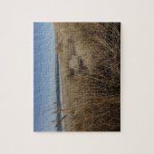 Limantour Beach bij Point Reyes II Legpuzzel (Verticaal)