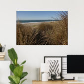 Limantour Beach bij Point Reyes National Seashore Poster (Thuiskantoor)