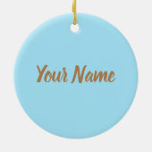 Limassol City Cyprus Retro Sailing Ship  Keramisch Ornament (Achterkant)