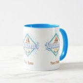 Limassol City Cyprus Retro Sailing Ship Mok (Voorkant rechts)