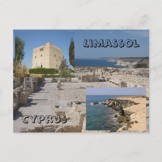 Limassol, Cyprus Briefkaart (Voorkant)