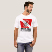 Limassolkust (wreckduiken) t-shirt (Voorkant volledig)