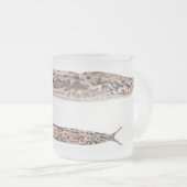 Limax maximus - waterverf mok (Voorkant rechts)