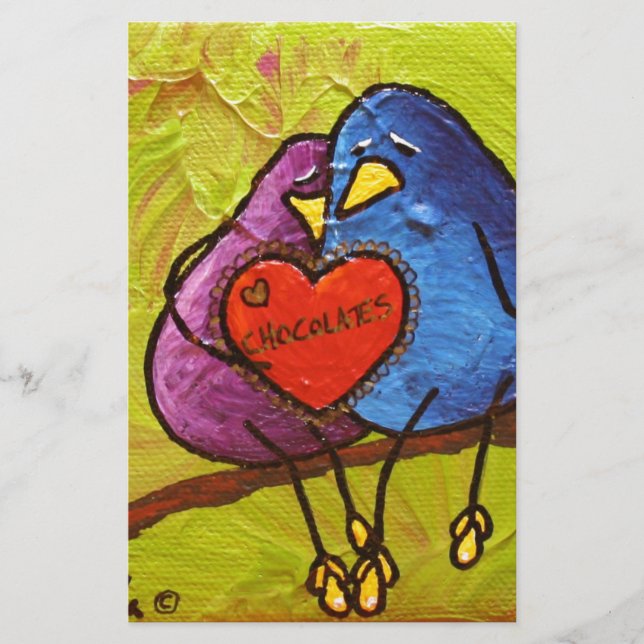 LimbBirds "Chocolate Valentijn" (Voorkant)