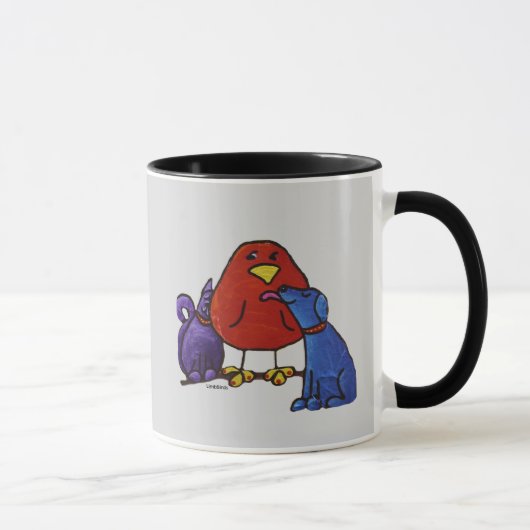 LimbBirds Coffee Cup Mok (Rechts)
