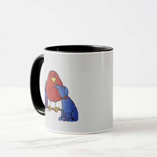 LimbBirds Coffee Cup Mok (Voorkant links)