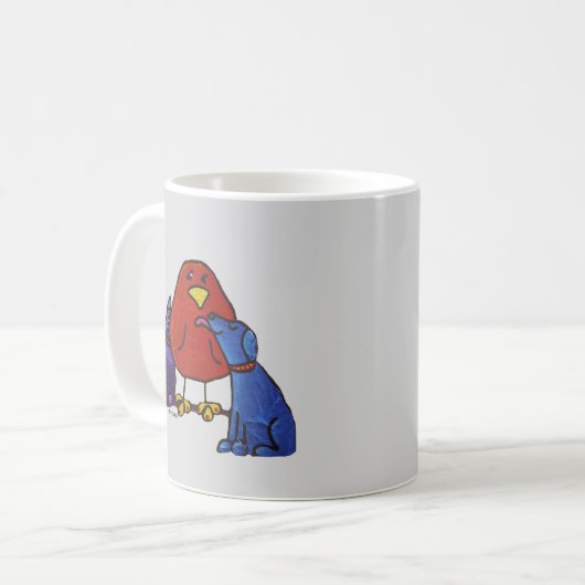 LimbBirds Coffee Cup Mok (Voorkant links)