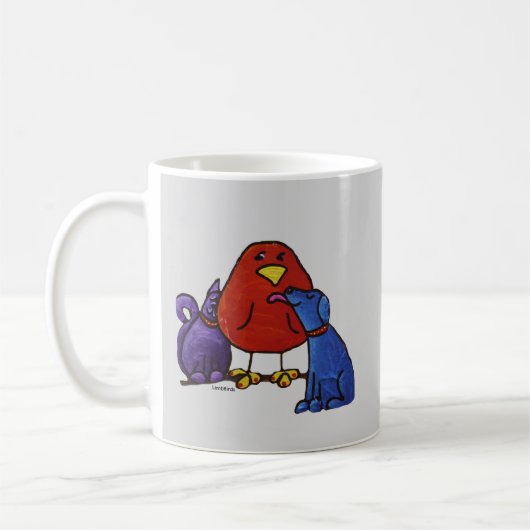 LimbBirds Coffee Cup Mok (Links)