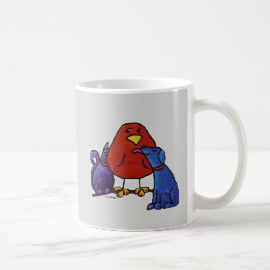 LimbBirds Coffee Cup Mok (Rechts)