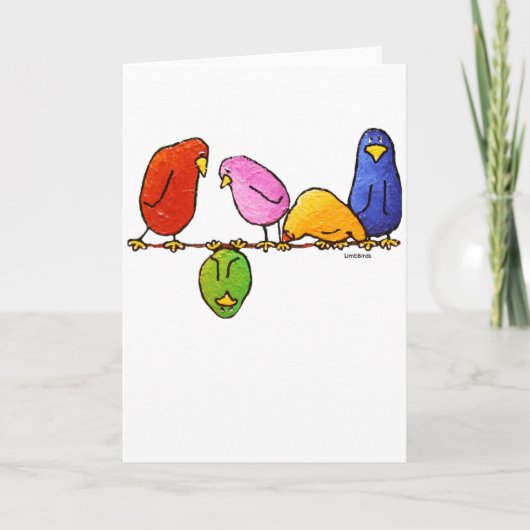 LimbBirds Greeting Card Kaart (Voorkant)