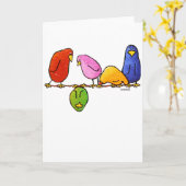 LimbBirds Greeting Card Kaart (Gele Bloem)