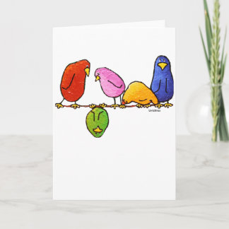 LimbBirds Greeting Card Kaart