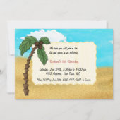 Limbo Luau Verjaardagsfeest Kaart (Achterkant)