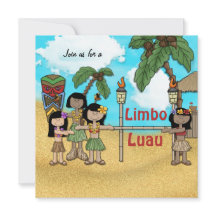 Limbo Luau Verjaardagsfeest