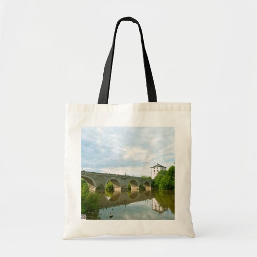 Limburg an der Lahn Oude Brug Tote Bag (Voorkant)