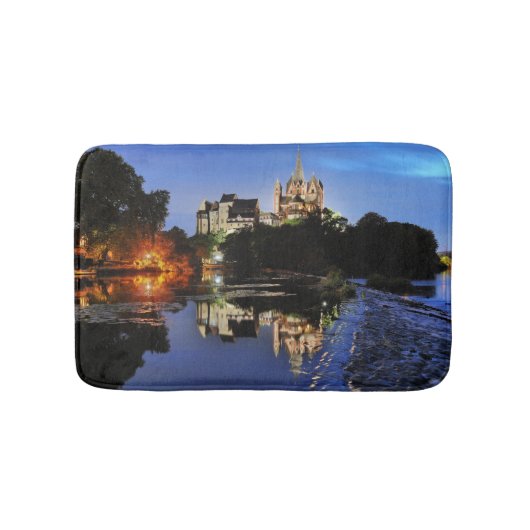 Limburg Dom zur blauen Stunde Badmat (Voorkant)