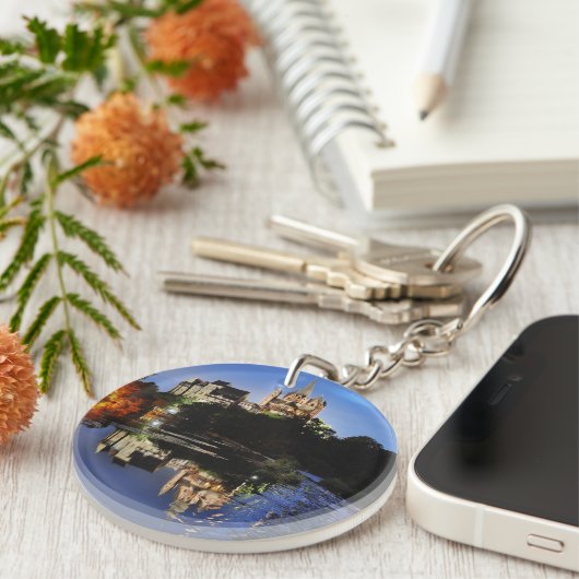 Limburg Dom zur blauen Stunde Sleutelhanger (Voorkant Rechts)