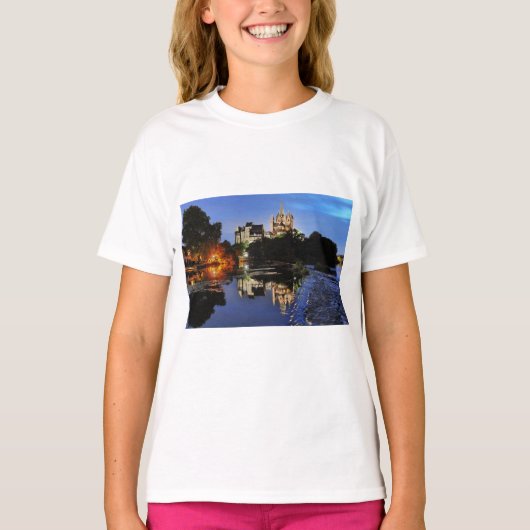 Limburg Dom zur blauen Stunde T-shirt (Voorkant)