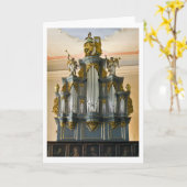 Limburg, Duitsland Orgelkaart (verticaal) Kaart (Gele Bloem)