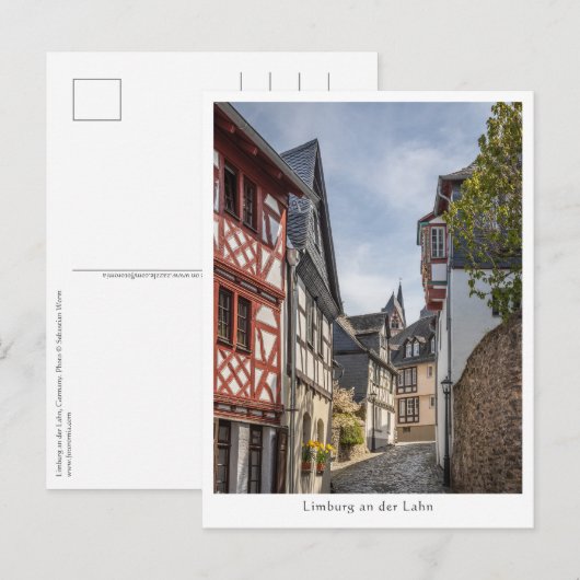 Limburg Lahn Duitsland Briefkaart (Voorkant / Achterkant)