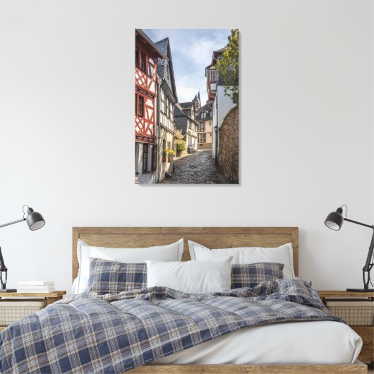 Limburg Lahn Duitsland Canvas Afdruk (Insitu (Slaapkamer))