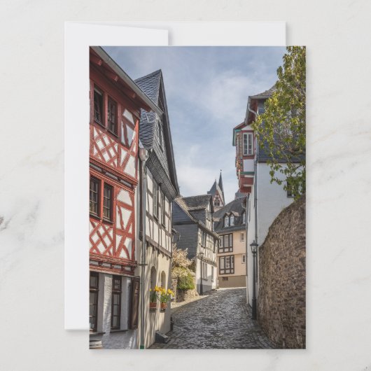 Limburg Lahn Duitsland Kaart (Voorkant)