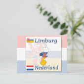 Limburg-Nederland Briefkaart (Staand voorkant)