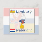 Limburg-Nederland Briefkaart (Voorkant)