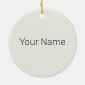 Limburg Nederland Kaart Nederlands Souvenir Keramisch Ornament (Achterkant)