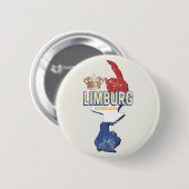 Limburg Nederland Kaart Nederlands Souvenir Ronde Button 5,7 Cm (Voorkant /achterkant)