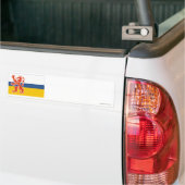 Limburg-vlag Bumpersticker (Op Truck)