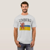 Limburg-vlag T-shirt (Voorkant volledig)