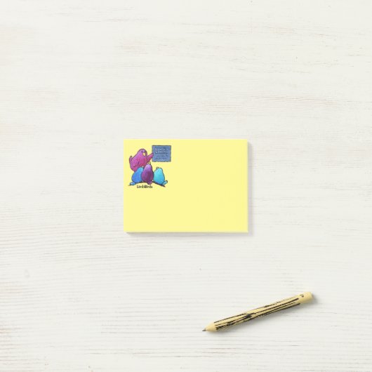 LimbVogels Post-it® notes 4 x 3 (Op bureau)