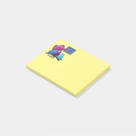 LimbVogels Post-it® notes 4 x 3 (Schuin)