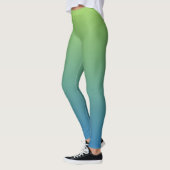 Lime - Blue verloopleggingen Leggings (Links)