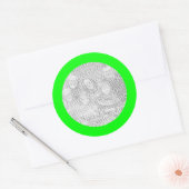 Lime Frame Sticker (Envelop)