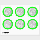 Lime Frame Sticker (Vel)
