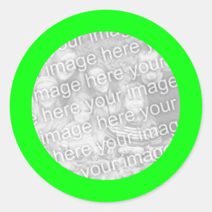 Lime Frame Sticker
