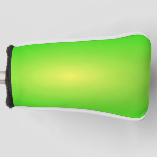 Lime Golfheadcover (Voorkant)