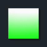 Lime Gradiënt Canvas Afdruk<br><div class="desc">Voeg een helder limoengroen gradiënt toe aan de achtergrondkleur van je keuze.</div>