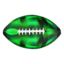 Lime green and black curling, with some shadow? american football