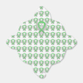 Lime Green Angel Awareness Ribbon Gift Favor Boxes Bedankdoosjes (Uitgevouwen)