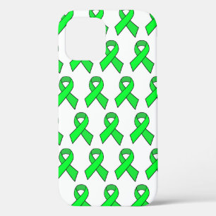 Lime Green Awareness Ribbon Case-Mate iPhone Case