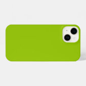 Lime Green Background to if you wish iPhone Hoesje (Achterkant horizontaal)