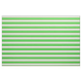 Lime Green, Beige en Donkere zalm Lond Pattern Stof (Fat Quarter)