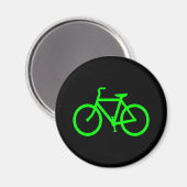 Lime Green Bike Magneet (Voorkant / Achterkant)