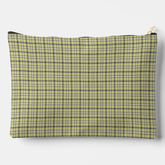 Lime Green Blue Plaid Classic Pattern Retro Etui (Achterkant)