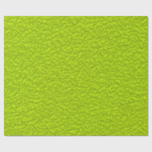Lime Green Bontlook Design Cadeaupapier (Vlak)